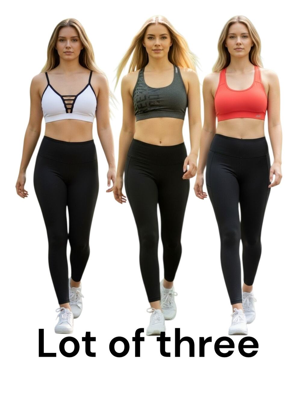 Lot of 3 Sports Bra